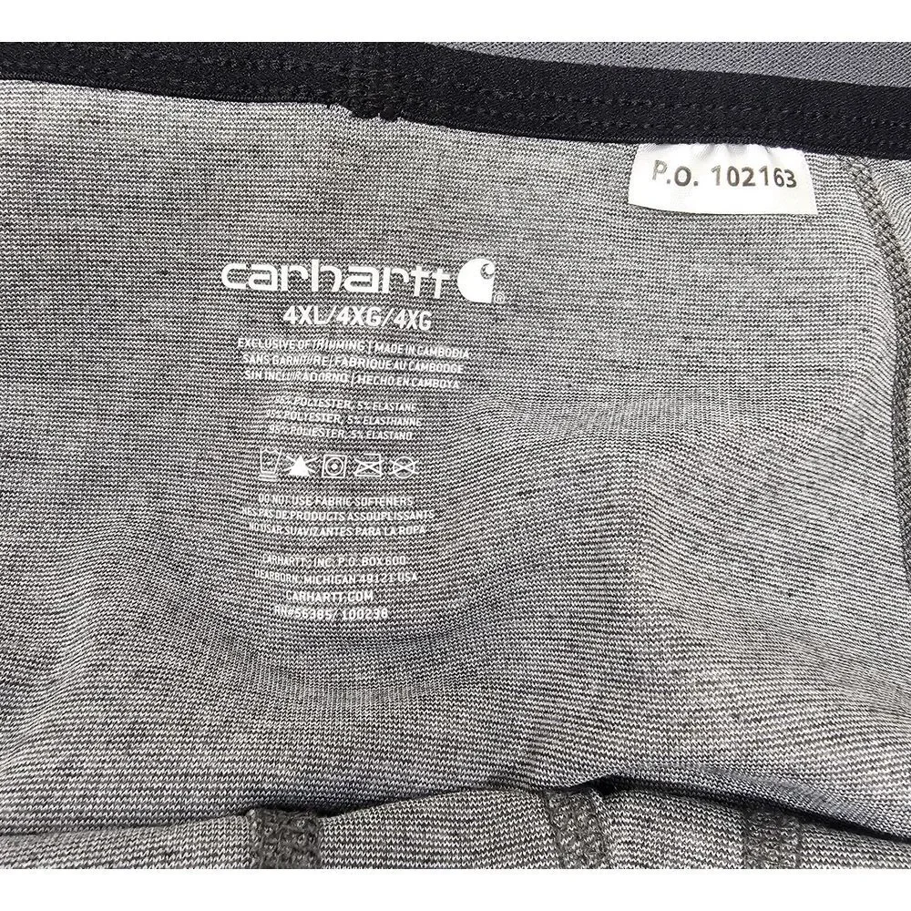 Carhartt Heavyweight Heathered Knit Base layer Pant Mens 4XL Thermals Long Johns